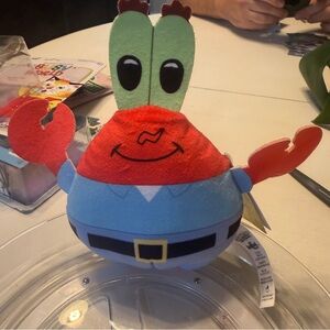 Plush Mr. Crabs Toy from Sponge Bob